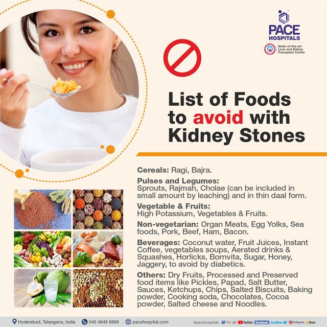 7-Day Kidney Stone Diet Chart