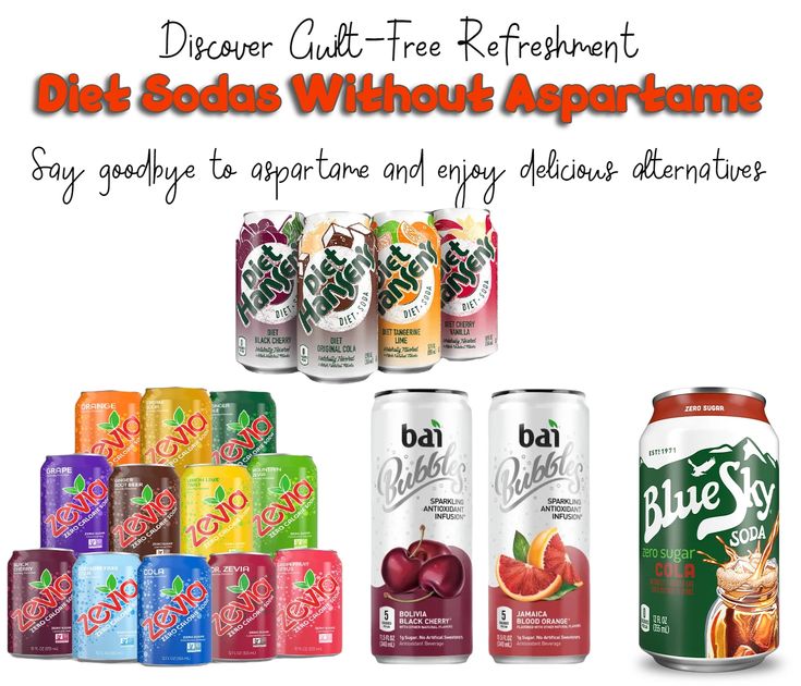 Top 5 Best Diet Soda Without Aspartame: Refreshing and Healthy Options for 2025